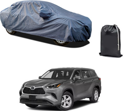 PAGORA Car Cover For Toyota Highlander (With Mirror Pockets)(Grey, For 2019, 2020, 2021, 2022, 2023 Models)