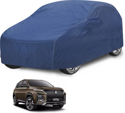 Auto Hub Car Cover For MG Hector (With Mirror Pockets)(Blue)
