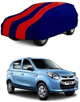 prajapati Car Cover For Maruti Suzuki Alto 800 LXI S-CNG (Without Mirror Pockets)(Red, Blue)