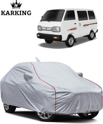 KARKING Car Cover For Maruti Suzuki Omni (With Mirror Pockets)(Silver)