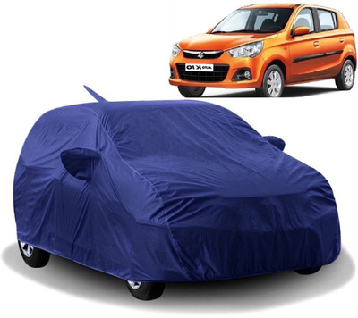 PVSTAR Car Cover For Maruti Suzuki Alto K10 (With Mirror Pockets)(Blue)