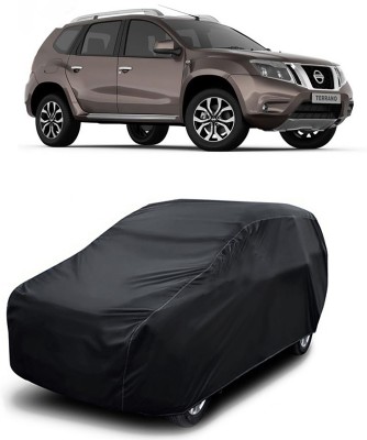 MoTRoX Car Cover For Nissan Terrano (Without Mirror Pockets)(Black)