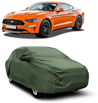 aosis Car Cover For Ford Mustang Facelift (With Mirror Pockets)(Green)