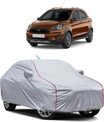 FUZICON Car Cover For Renault Kiger (With Mirror Pockets)(Silver)