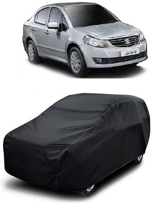 MoTRoX Car Cover For Maruti Suzuki SX4 (Without Mirror Pockets)(Black)