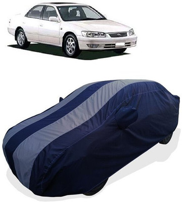 QLAX Car Cover For Maruti Camry 2.2 (With Mirror Pockets)(Grey)
