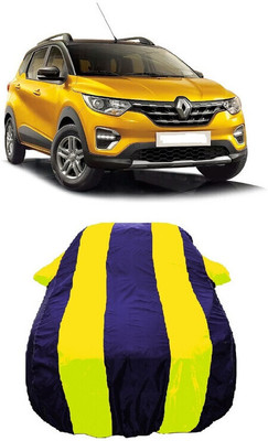 Wegather Car Cover For Renault Triber RXZ Petrol (With Mirror Pockets)(Yellow)