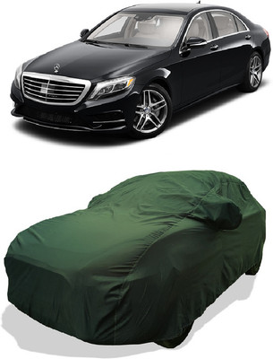 Coxtor Car Cover For Mercedes Benz S-Class S320 (With Mirror Pockets)(Green)