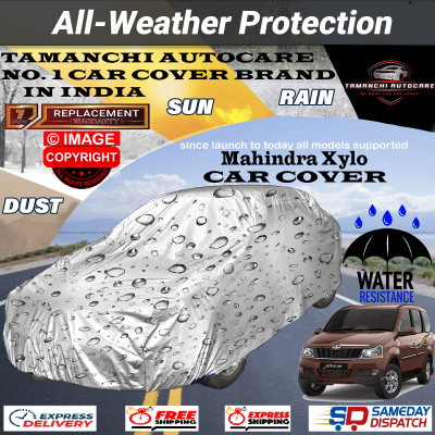 Tamanchi Autocare Car Cover For Mahindra Xylo(Silver)