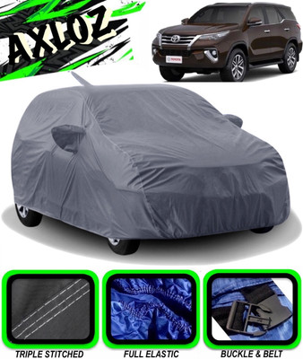 AXLOZ Car Cover For Hyundai i20 Active (With Mirror Pockets)(Grey)