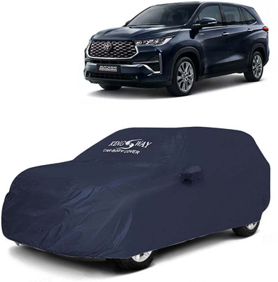 Kingsway Car Cover For Toyota Innova Hycross (With Mirror Pockets)(Grey, For 2023, 2024 Models)