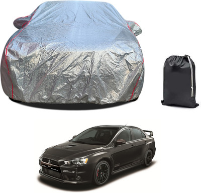 PAGORA Car Cover For Mitsubishi Lancer Evolution (With Mirror Pockets)(Silver, For 2019, 2020, 2021, 2022, 2023 Models)