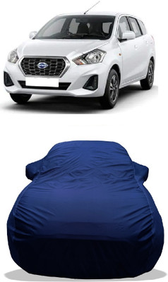 Wegather Car Cover For Datsun Go Plus T Option CVT Petrol (With Mirror Pockets)(Blue)