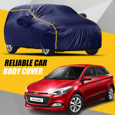 AXLOZ Car Cover For Hyundai i20 Active (With Mirror Pockets)(Multicolor)