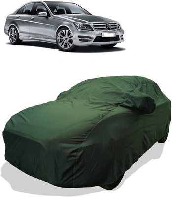Coxtor Car Cover For Mercedes Benz C-Class C200 CGI Avantgarde (With Mirror Pockets)(Gold)