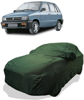 Coxtor Car Cover For Maruti 800 Std. LPG (With Mirror Pockets)(Gold)