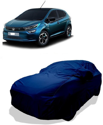 Coxtor Car Cover For Tata Altroz EV (With Mirror Pockets)(Green)