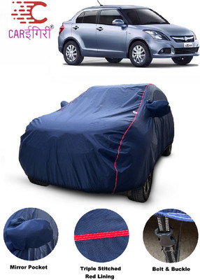Carigiri Car Cover For Maruti Suzuki Swift Dzire (With Mirror Pockets)(Blue, For 2014, 2015, 2016 Models)