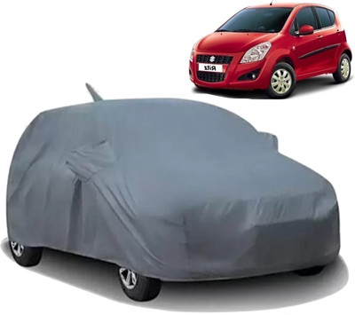 MAVENS Car Cover For Maruti Suzuki Ritz (With Mirror Pockets)(Grey)