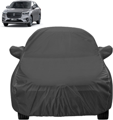 Caronix Car Cover For Honda Amaze (With Mirror Pockets)(Grey)