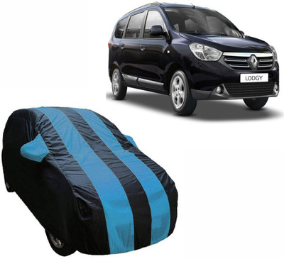ABS AUTO TREND Car Cover For Renault Lodgy (With Mirror Pockets)(Blue, Multicolor)