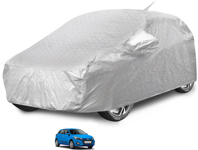 Auto Hub Car Cover For Hyundai Elite i20 (With Mirror Pockets)(Silver)