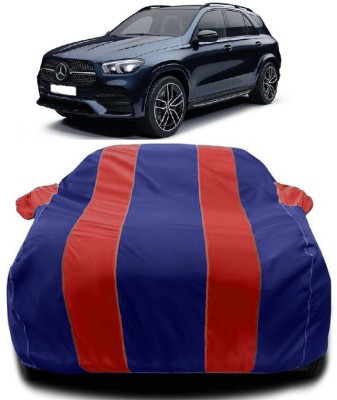 Autoprime Car Cover For Mercedes Benz GLE 300d Diesel (With Mirror Pockets)(Red, Blue)