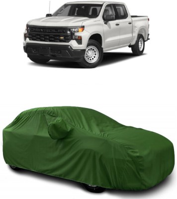 DIGGU Car Cover For Chevrolet Silverado 5.3L (With Mirror Pockets)(Green)