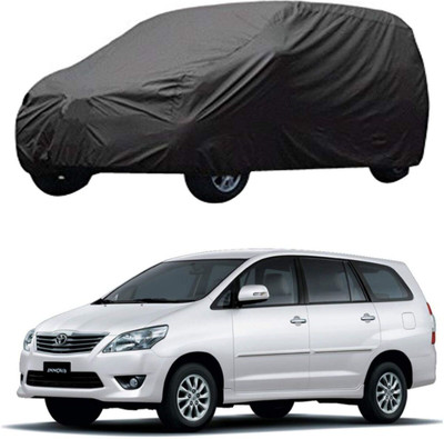 Anant Car Cover For Toyota Innova, Innova Crysta (Without Mirror Pockets)(Grey, For 2021 Models)