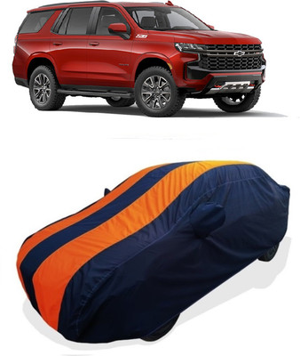 Coxtor Car Cover For Chevrolet Tahoe Z71 4WD (With Mirror Pockets)(Orange)