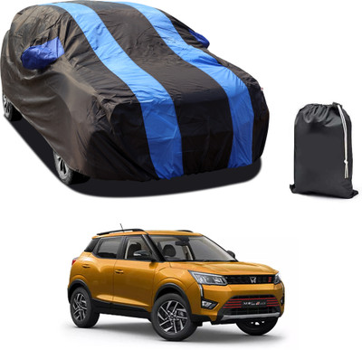 CODOKI Car Cover For Mahindra XUV300 W4 Petrol (With Mirror Pockets)(Blue)