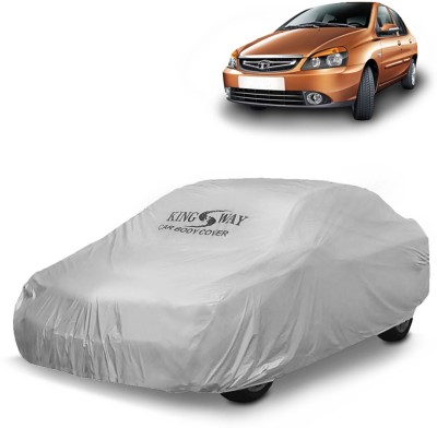 Kingsway Car Cover For Tata Indigo CS (Without Mirror Pockets)(Silver, For 2009, 2010, 2011, 2012, 2013, 2014, 2015, 2016, 2017, 2018 Models)