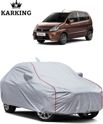 KARKING Car Cover For Maruti Suzuki Zen Estilo (With Mirror Pockets)(Silver)