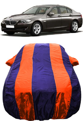 Wegather Car Cover For BMW 5 Series 525d (With Mirror Pockets)(Orange)