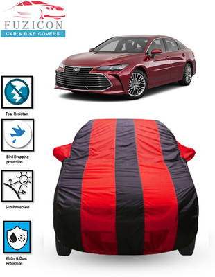 FUZICON Car Cover For Toyota Avalon (With Mirror Pockets)(Blue, Red)