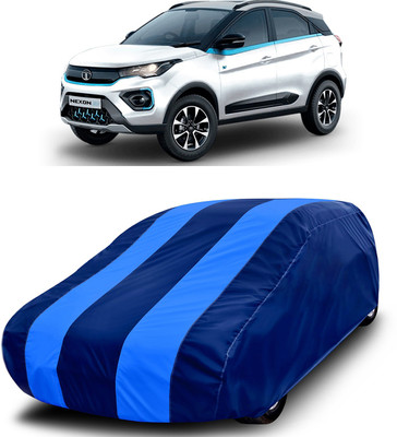 MoTRoX Car Cover For Tata Nexon (Without Mirror Pockets)(Blue, Blue)