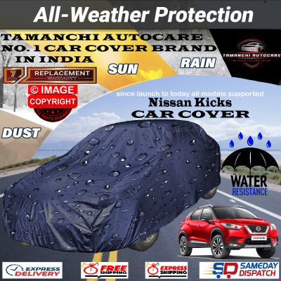 Tamanchi Autocare Car Cover For Nissan Kicks(Blue)