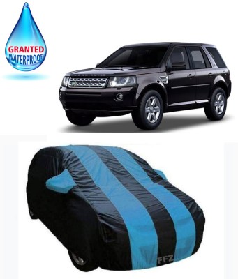 FFZ Car Cover For Land Rover Freelander 2 (With Mirror Pockets)(Blue, Black, For 2020 Models)