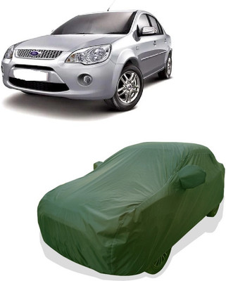 Tricway Car Cover For Ford Fiesta Classic (With Mirror Pockets)(Green)