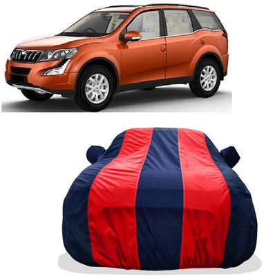 Tricway Car Cover For Mahindra XUV500 W6 1.99 mHawk (With Mirror Pockets)(Red)