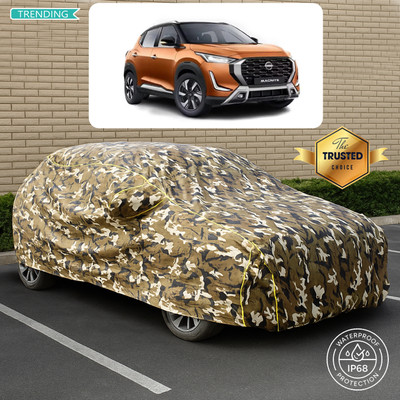 CODOKI Car Cover For Nissan Magnite (With Mirror Pockets)(Yellow, Multicolor)