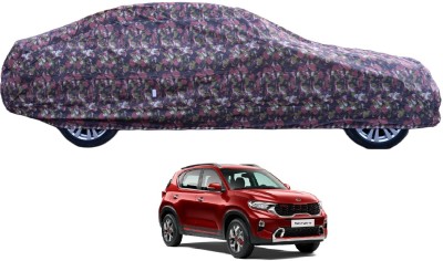 AUTYLE Car Cover For Kia Sonet (With Mirror Pockets)(Green)