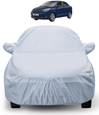 Auto Hub Car Cover For Ford Figo Aspire (With Mirror Pockets)(Silver)