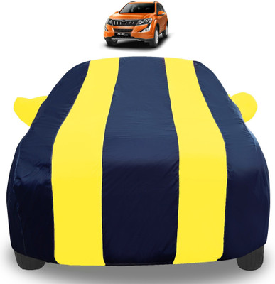 Auto Hub Car Cover For Mahindra XUV 500 (With Mirror Pockets)(Yellow)