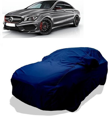 QLAX Car Cover For Maruti CLA-Class 45 AMG (With Mirror Pockets)(Green)