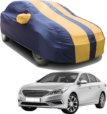 SS FOR YOUR SMART NEEDS Car Cover For Hyundai Sonata Transform (With Mirror Pockets)(Blue, Yellow)