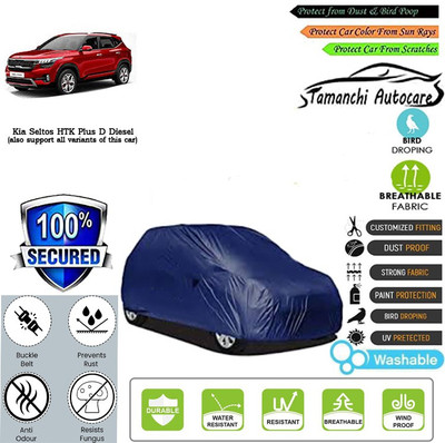 Tamanchi Autocare Car Cover For Kia Seltos HTK Plus D Diesel(Blue)