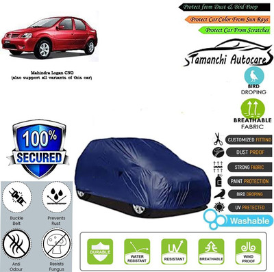 Tamanchi Autocare Car Cover For Mahindra Logan CNG(Blue)