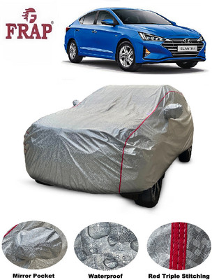 Frap Car Cover For Hyundai Elantra (With Mirror Pockets)(Silver)