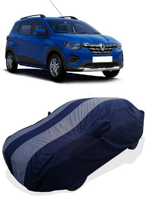 Coxtor Car Cover For Renault Triber RXT (With Mirror Pockets)(Grey)